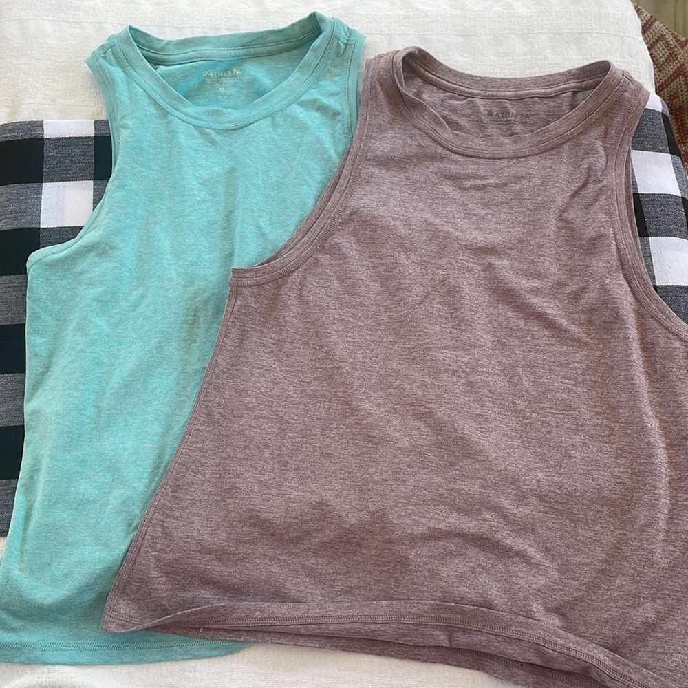 Athleta Uptempo Tanks both Size XS